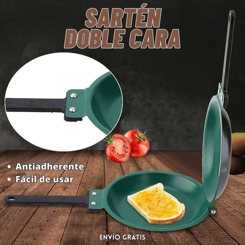 Image of 😍SARTÉN ANTIADHERENTE DOBLE CARA🍳