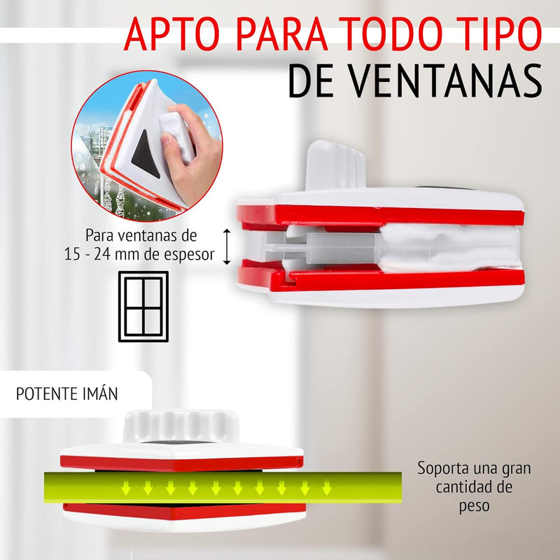 Limpiador Magnético de Ventanas