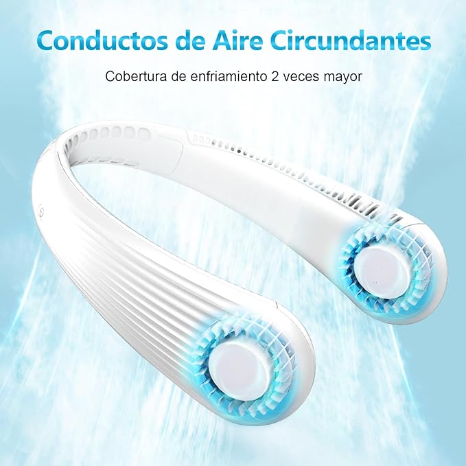 Ventilador de cuello portátil