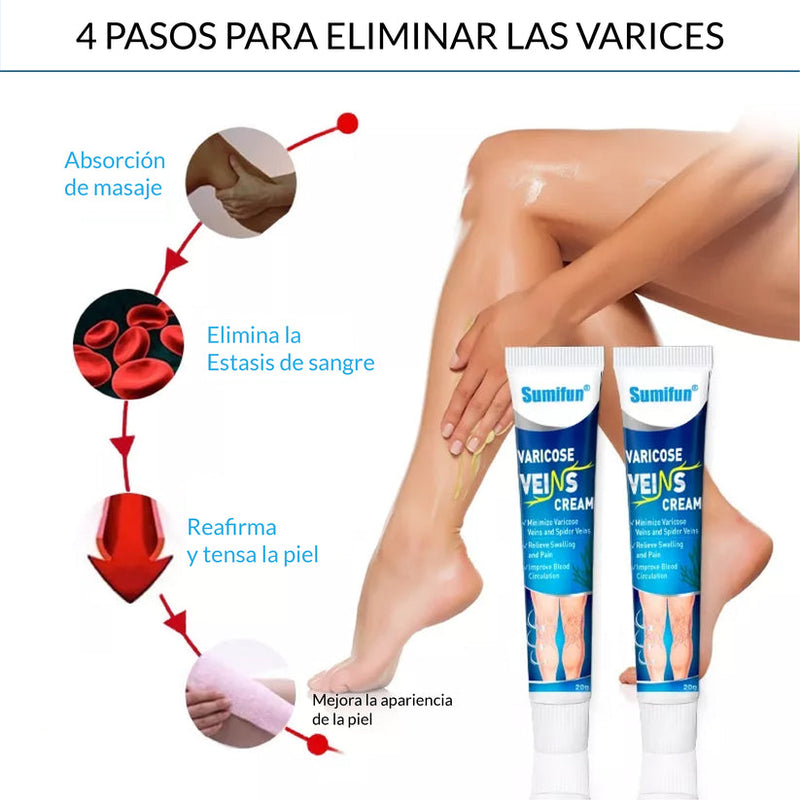 Crema para venas varicosas