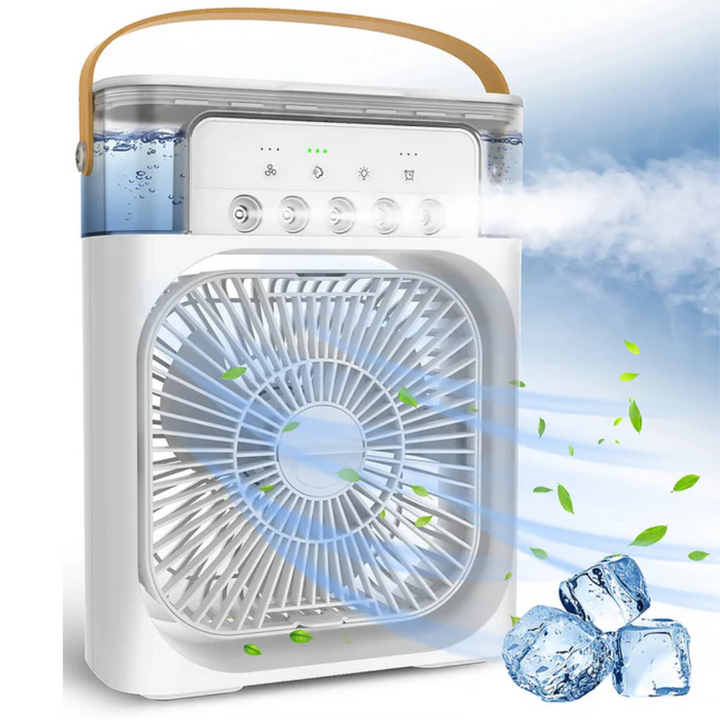 VENTILADOR HUMIDIFICADOR 4 EN 1