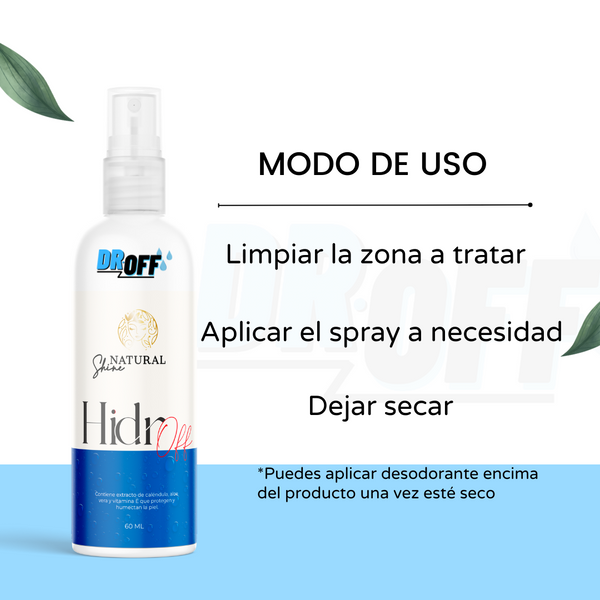 HiDroff-Tratamiento para sudor