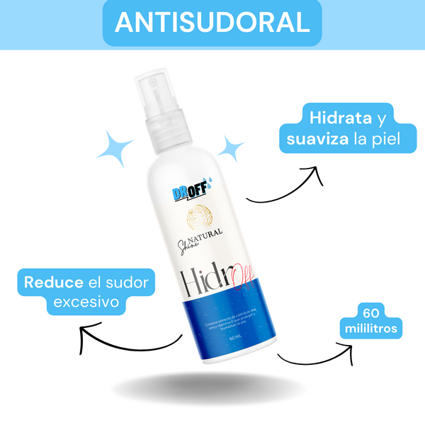 HiDroff-Tratamiento para sudor